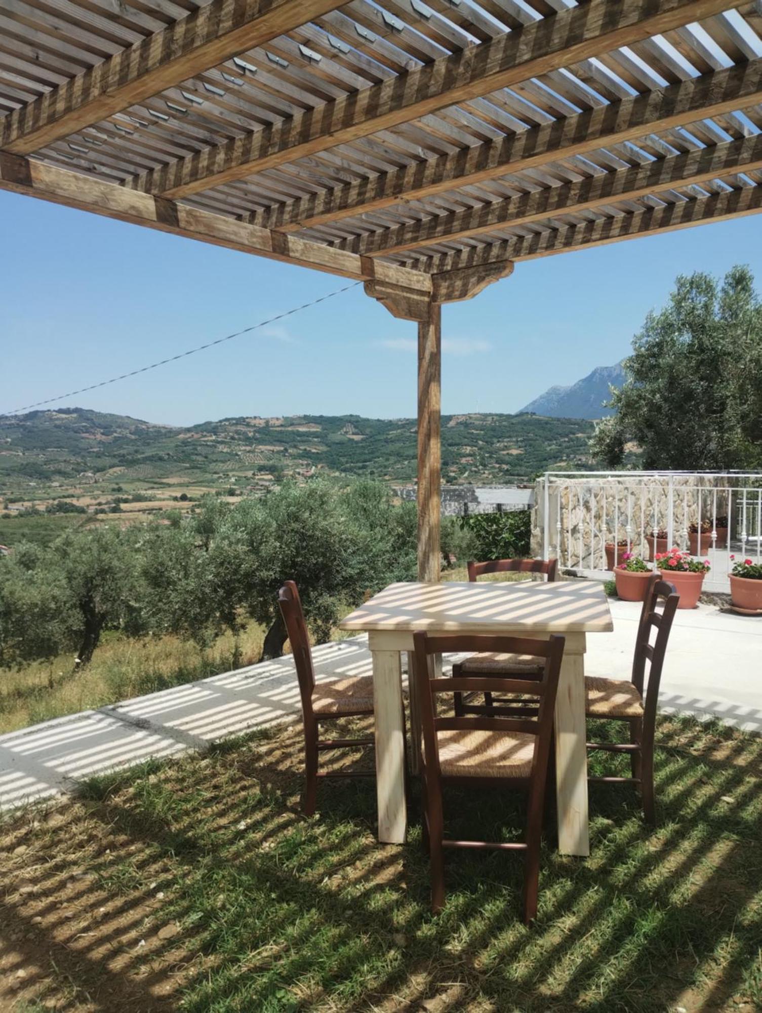 Villa De Felice Albanella Esterno foto